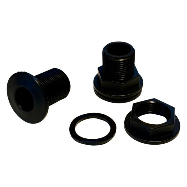 Tankdoorvoer voor hottub 30mm 2 stuks