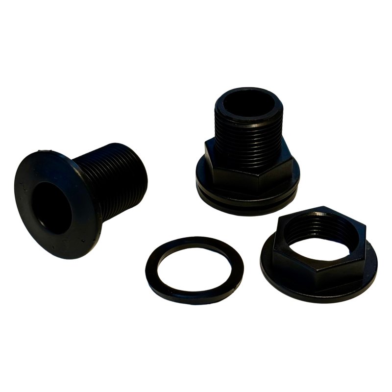 Tankdoorvoer voor hottub 30mm 2 stuks