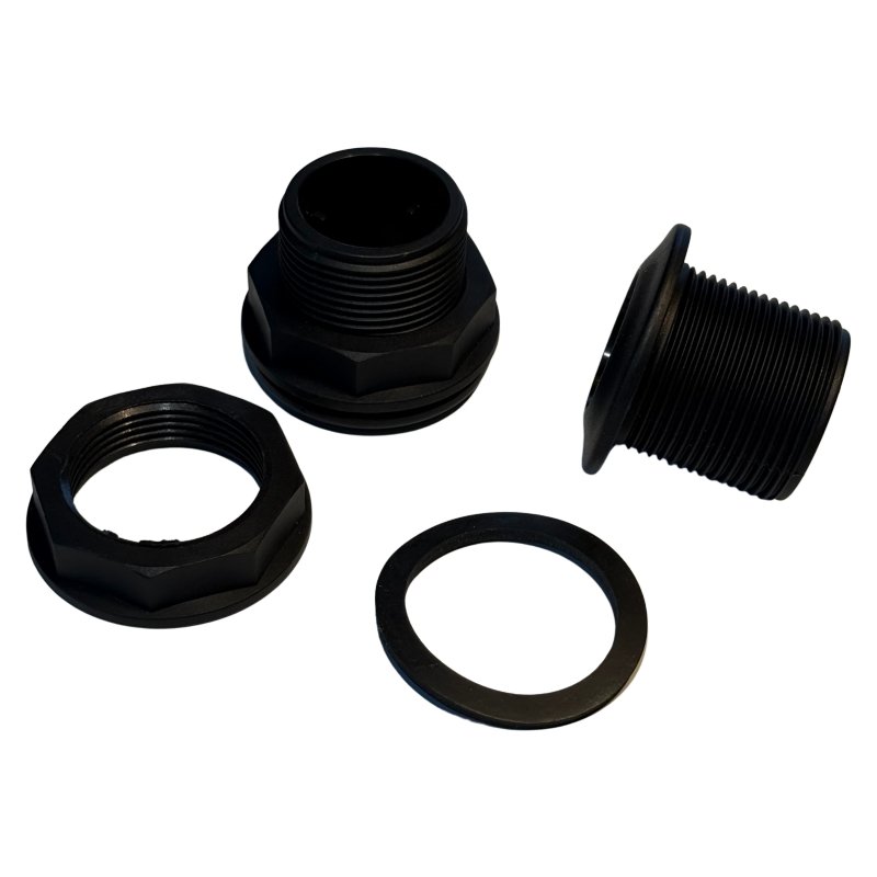 Tankdoorvoer voor hottub 40mm 2 stuks